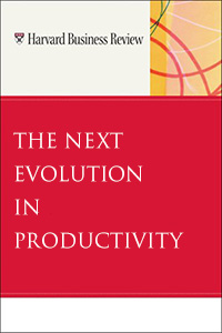 The Next Revolution in Productivity